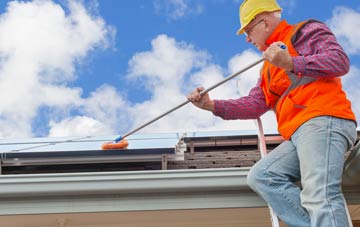 Burgh Muir soft wash roof cleaning